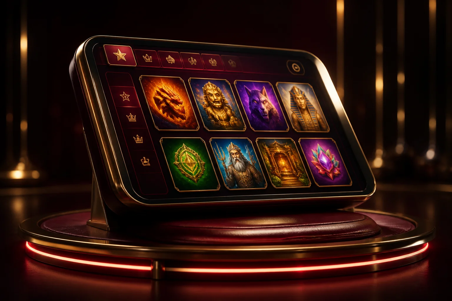 IC7.COM game selection